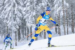 09.01.2022, Oberhof, Germany (GER): Martin Ponsiluoma (SWE) -  IBU World Cup Biathlon, pursuit men, Oberhof (GER). www.nordicfocus.com. © Manzoni/NordicFocus. Every downloaded picture is fee-liable.