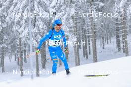 09.01.2022, Oberhof, Germany (GER): Thomas Bormolini (ITA) -  IBU World Cup Biathlon, pursuit men, Oberhof (GER). www.nordicfocus.com. © Manzoni/NordicFocus. Every downloaded picture is fee-liable.