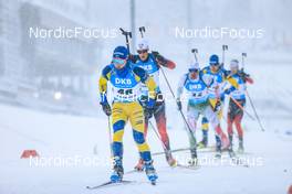 09.01.2022, Oberhof, Germany (GER): Jesper Nelin (SWE) -  IBU World Cup Biathlon, pursuit men, Oberhof (GER). www.nordicfocus.com. © Manzoni/NordicFocus. Every downloaded picture is fee-liable.