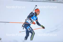 09.01.2022, Oberhof, Germany (GER): Benedikt Doll (GER) -  IBU World Cup Biathlon, pursuit men, Oberhof (GER). www.nordicfocus.com. © Manzoni/NordicFocus. Every downloaded picture is fee-liable.
