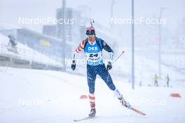 09.01.2022, Oberhof, Germany (GER): Paul Schommer (USA) -  IBU World Cup Biathlon, pursuit men, Oberhof (GER). www.nordicfocus.com. © Manzoni/NordicFocus. Every downloaded picture is fee-liable.
