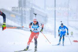 09.01.2022, Oberhof, Germany (GER): Felix Leitner (AUT) -  IBU World Cup Biathlon, pursuit men, Oberhof (GER). www.nordicfocus.com. © Manzoni/NordicFocus. Every downloaded picture is fee-liable.