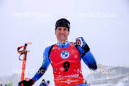 09.01.2022, Oberhof, Germany (GER): Quentin Fillon Maillet (FRA) -  IBU World Cup Biathlon, pursuit men, Oberhof (GER). www.nordicfocus.com. © Manzoni/NordicFocus. Every downloaded picture is fee-liable.