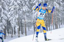 09.01.2022, Oberhof, Germany (GER): Martin Ponsiluoma (SWE) -  IBU World Cup Biathlon, pursuit men, Oberhof (GER). www.nordicfocus.com. © Manzoni/NordicFocus. Every downloaded picture is fee-liable.