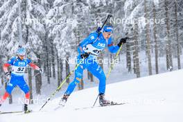 09.01.2022, Oberhof, Germany (GER): Didier Bionaz (ITA) -  IBU World Cup Biathlon, pursuit men, Oberhof (GER). www.nordicfocus.com. © Manzoni/NordicFocus. Every downloaded picture is fee-liable.