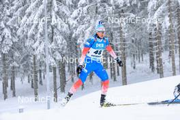 09.01.2022, Oberhof, Germany (GER): Said Karimulla Khalili (RUS) -  IBU World Cup Biathlon, pursuit men, Oberhof (GER). www.nordicfocus.com. © Manzoni/NordicFocus. Every downloaded picture is fee-liable.