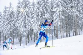 09.01.2022, Oberhof, Germany (GER): Joscha Burkhalter (SUI) -  IBU World Cup Biathlon, pursuit men, Oberhof (GER). www.nordicfocus.com. © Manzoni/NordicFocus. Every downloaded picture is fee-liable.