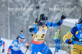 09.01.2022, Oberhof, Germany (GER): Emilien Jacquelin (FRA) -  IBU World Cup Biathlon, pursuit men, Oberhof (GER). www.nordicfocus.com. © Manzoni/NordicFocus. Every downloaded picture is fee-liable.