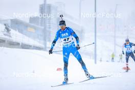 09.01.2022, Oberhof, Germany (GER): Simon Desthieux (FRA) -  IBU World Cup Biathlon, pursuit men, Oberhof (GER). www.nordicfocus.com. © Manzoni/NordicFocus. Every downloaded picture is fee-liable.