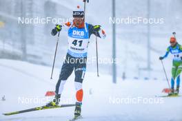 09.01.2022, Oberhof, Germany (GER): Tsukasa Kobonoki (JPN) -  IBU World Cup Biathlon, pursuit men, Oberhof (GER). www.nordicfocus.com. © Manzoni/NordicFocus. Every downloaded picture is fee-liable.