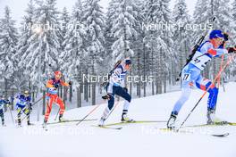 09.01.2022, Oberhof, Germany (GER): Paulina Fialkova (SVK), Susan Dunklee (USA), Jialin Tang (CHN), (l-r) -  IBU World Cup Biathlon, pursuit women, Oberhof (GER). www.nordicfocus.com. © Manzoni/NordicFocus. Every downloaded picture is fee-liable.