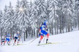 09.01.2022, Oberhof, Germany (GER): Valeriia Vasnetcova (RUS) -  IBU World Cup Biathlon, pursuit women, Oberhof (GER). www.nordicfocus.com. © Manzoni/NordicFocus. Every downloaded picture is fee-liable.