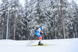 09.01.2022, Oberhof, Germany (GER): Kristina Reztsova (RUS) -  IBU World Cup Biathlon, pursuit women, Oberhof (GER). www.nordicfocus.com. © Manzoni/NordicFocus. Every downloaded picture is fee-liable.