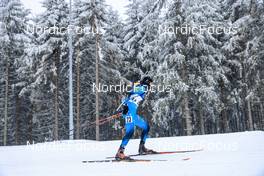 09.01.2022, Oberhof, Germany (GER): Chloe Chevalier (FRA) -  IBU World Cup Biathlon, pursuit women, Oberhof (GER). www.nordicfocus.com. © Manzoni/NordicFocus. Every downloaded picture is fee-liable.