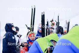 09.01.2022, Oberhof, Germany (GER): Yuanmeng Chu (CHN) -  IBU World Cup Biathlon, pursuit women, Oberhof (GER). www.nordicfocus.com. © Manzoni/NordicFocus. Every downloaded picture is fee-liable.