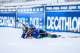 09.01.2022, Oberhof, Germany (GER): Dzinara Alimbekava (BLR) -  IBU World Cup Biathlon, pursuit women, Oberhof (GER). www.nordicfocus.com. © Manzoni/NordicFocus. Every downloaded picture is fee-liable.