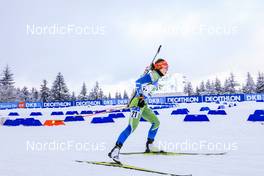 08.01.2022, Oberhof, Germany (GER): Nika Vindisar (SLO) -  IBU World Cup Biathlon, single mixed relay, Oberhof (GER). www.nordicfocus.com. © Manzoni/NordicFocus. Every downloaded picture is fee-liable.