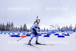 08.01.2022, Oberhof, Germany (GER): Nastassia Kinnunen (FIN) -  IBU World Cup Biathlon, single mixed relay, Oberhof (GER). www.nordicfocus.com. © Manzoni/NordicFocus. Every downloaded picture is fee-liable.