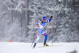 07.01.2022, Oberhof, Germany (GER): Simon Bartko (SVK) -  IBU World Cup Biathlon, sprint men, Oberhof (GER). www.nordicfocus.com. © Manzoni/NordicFocus. Every downloaded picture is fee-liable.