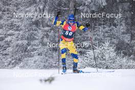 07.01.2022, Oberhof, Germany (GER): Sebastian Samuelsson (SWE) -  IBU World Cup Biathlon, sprint men, Oberhof (GER). www.nordicfocus.com. © Manzoni/NordicFocus. Every downloaded picture is fee-liable.
