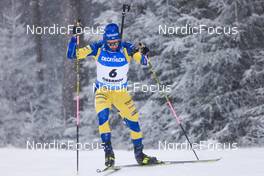 07.01.2022, Oberhof, Germany (GER): Malte Stefansson (SWE) -  IBU World Cup Biathlon, sprint men, Oberhof (GER). www.nordicfocus.com. © Manzoni/NordicFocus. Every downloaded picture is fee-liable.