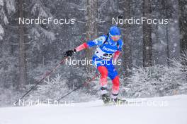 07.01.2022, Oberhof, Germany (GER): Daniil Serokhvostov (RUS) -  IBU World Cup Biathlon, sprint men, Oberhof (GER). www.nordicfocus.com. © Manzoni/NordicFocus. Every downloaded picture is fee-liable.