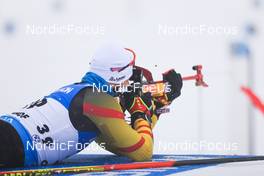 07.01.2022, Oberhof, Germany (GER): Florent Claude (BEL) -  IBU World Cup Biathlon, sprint men, Oberhof (GER). www.nordicfocus.com. © Manzoni/NordicFocus. Every downloaded picture is fee-liable.