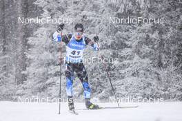 07.01.2022, Oberhof, Germany (GER): Rene Zahkna (EST) -  IBU World Cup Biathlon, sprint men, Oberhof (GER). www.nordicfocus.com. © Manzoni/NordicFocus. Every downloaded picture is fee-liable.
