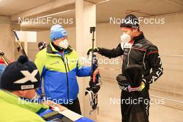 07.01.2022, Oberhof, Germany (GER): Kosuke Ozaki (JPN) -  IBU World Cup Biathlon, sprint men, Oberhof (GER). www.nordicfocus.com. © Manzoni/NordicFocus. Every downloaded picture is fee-liable.