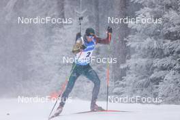 07.01.2022, Oberhof, Germany (GER): Karol Dombrovski (LTU) -  IBU World Cup Biathlon, sprint men, Oberhof (GER). www.nordicfocus.com. © Manzoni/NordicFocus. Every downloaded picture is fee-liable.