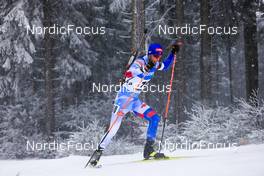 07.01.2022, Oberhof, Germany (GER): Simon Bartko (SVK) -  IBU World Cup Biathlon, sprint men, Oberhof (GER). www.nordicfocus.com. © Manzoni/NordicFocus. Every downloaded picture is fee-liable.