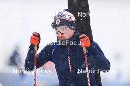 07.01.2022, Oberhof, Germany (GER): Jake Brown (USA) -  IBU World Cup Biathlon, sprint men, Oberhof (GER). www.nordicfocus.com. © Manzoni/NordicFocus. Every downloaded picture is fee-liable.