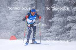 07.01.2022, Oberhof, Germany (GER): Erik Lesser (GER) -  IBU World Cup Biathlon, sprint men, Oberhof (GER). www.nordicfocus.com. © Manzoni/NordicFocus. Every downloaded picture is fee-liable.