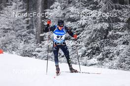 07.01.2022, Oberhof, Germany (GER): Lucas Fratzscher (GER) -  IBU World Cup Biathlon, sprint men, Oberhof (GER). www.nordicfocus.com. © Manzoni/NordicFocus. Every downloaded picture is fee-liable.