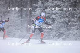 07.01.2022, Oberhof, Germany (GER): Adam Runnalls (CAN) -  IBU World Cup Biathlon, sprint men, Oberhof (GER). www.nordicfocus.com. © Manzoni/NordicFocus. Every downloaded picture is fee-liable.