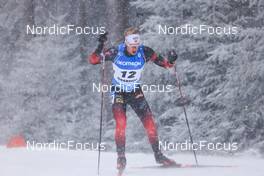 07.01.2022, Oberhof, Germany (GER): Filip Fjeld Andersen (NOR) -  IBU World Cup Biathlon, sprint men, Oberhof (GER). www.nordicfocus.com. © Manzoni/NordicFocus. Every downloaded picture is fee-liable.
