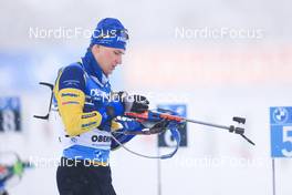 07.01.2022, Oberhof, Germany (GER): Martin Ponsiluoma (SWE) -  IBU World Cup Biathlon, sprint men, Oberhof (GER). www.nordicfocus.com. © Manzoni/NordicFocus. Every downloaded picture is fee-liable.