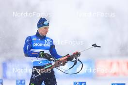 07.01.2022, Oberhof, Germany (GER): Anton Smolski (BLR) -  IBU World Cup Biathlon, sprint men, Oberhof (GER). www.nordicfocus.com. © Manzoni/NordicFocus. Every downloaded picture is fee-liable.