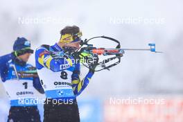 07.01.2022, Oberhof, Germany (GER): Bogdan Tsymbal (UKR) -  IBU World Cup Biathlon, sprint men, Oberhof (GER). www.nordicfocus.com. © Manzoni/NordicFocus. Every downloaded picture is fee-liable.