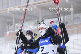 07.01.2022, Oberhof, Germany (GER): Sturla Holm Laegreid (NOR) -  IBU World Cup Biathlon, sprint men, Oberhof (GER). www.nordicfocus.com. © Manzoni/NordicFocus. Every downloaded picture is fee-liable.