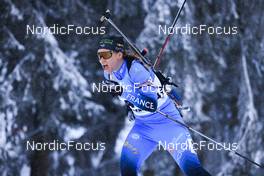 07.01.2022, Oberhof, Germany (GER): Anais Bescond (FRA) -  IBU World Cup Biathlon, sprint women, Oberhof (GER). www.nordicfocus.com. © Manzoni/NordicFocus. Every downloaded picture is fee-liable.