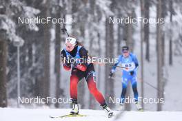 07.01.2022, Oberhof, Germany (GER): Karoline Erdal (NOR) -  IBU World Cup Biathlon, sprint women, Oberhof (GER). www.nordicfocus.com. © Manzoni/NordicFocus. Every downloaded picture is fee-liable.