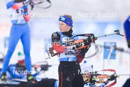 07.01.2022, Oberhof, Germany (GER): Lisa Theresa Hauser (AUT) -  IBU World Cup Biathlon, sprint women, Oberhof (GER). www.nordicfocus.com. © Manzoni/NordicFocus. Every downloaded picture is fee-liable.