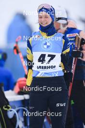 07.01.2022, Oberhof, Germany (GER): Mona Brorsson (SWE) -  IBU World Cup Biathlon, sprint women, Oberhof (GER). www.nordicfocus.com. © Manzoni/NordicFocus. Every downloaded picture is fee-liable.