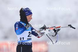07.01.2022, Oberhof, Germany (GER): Aita Gasparin (SUI) -  IBU World Cup Biathlon, sprint women, Oberhof (GER). www.nordicfocus.com. © Manzoni/NordicFocus. Every downloaded picture is fee-liable.