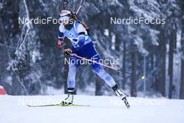 07.01.2022, Oberhof, Germany (GER): Suvi Minkkinen (FIN) -  IBU World Cup Biathlon, sprint women, Oberhof (GER). www.nordicfocus.com. © Manzoni/NordicFocus. Every downloaded picture is fee-liable.