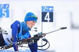 07.01.2022, Oberhof, Germany (GER): Hanna Sola (BLR) -  IBU World Cup Biathlon, sprint women, Oberhof (GER). www.nordicfocus.com. © Manzoni/NordicFocus. Every downloaded picture is fee-liable.