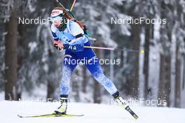 07.01.2022, Oberhof, Germany (GER): Suvi Minkkinen (FIN) -  IBU World Cup Biathlon, sprint women, Oberhof (GER). www.nordicfocus.com. © Manzoni/NordicFocus. Every downloaded picture is fee-liable.