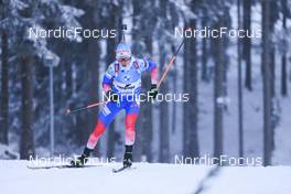 07.01.2022, Oberhof, Germany (GER): Kristina Reztsova (RUS) -  IBU World Cup Biathlon, sprint women, Oberhof (GER). www.nordicfocus.com. © Manzoni/NordicFocus. Every downloaded picture is fee-liable.