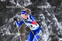 07.01.2022, Oberhof, Germany (GER): Elisa Gasparin (SUI) -  IBU World Cup Biathlon, sprint women, Oberhof (GER). www.nordicfocus.com. © Manzoni/NordicFocus. Every downloaded picture is fee-liable.